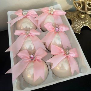 Shabby and chic Christmas ornaments 6